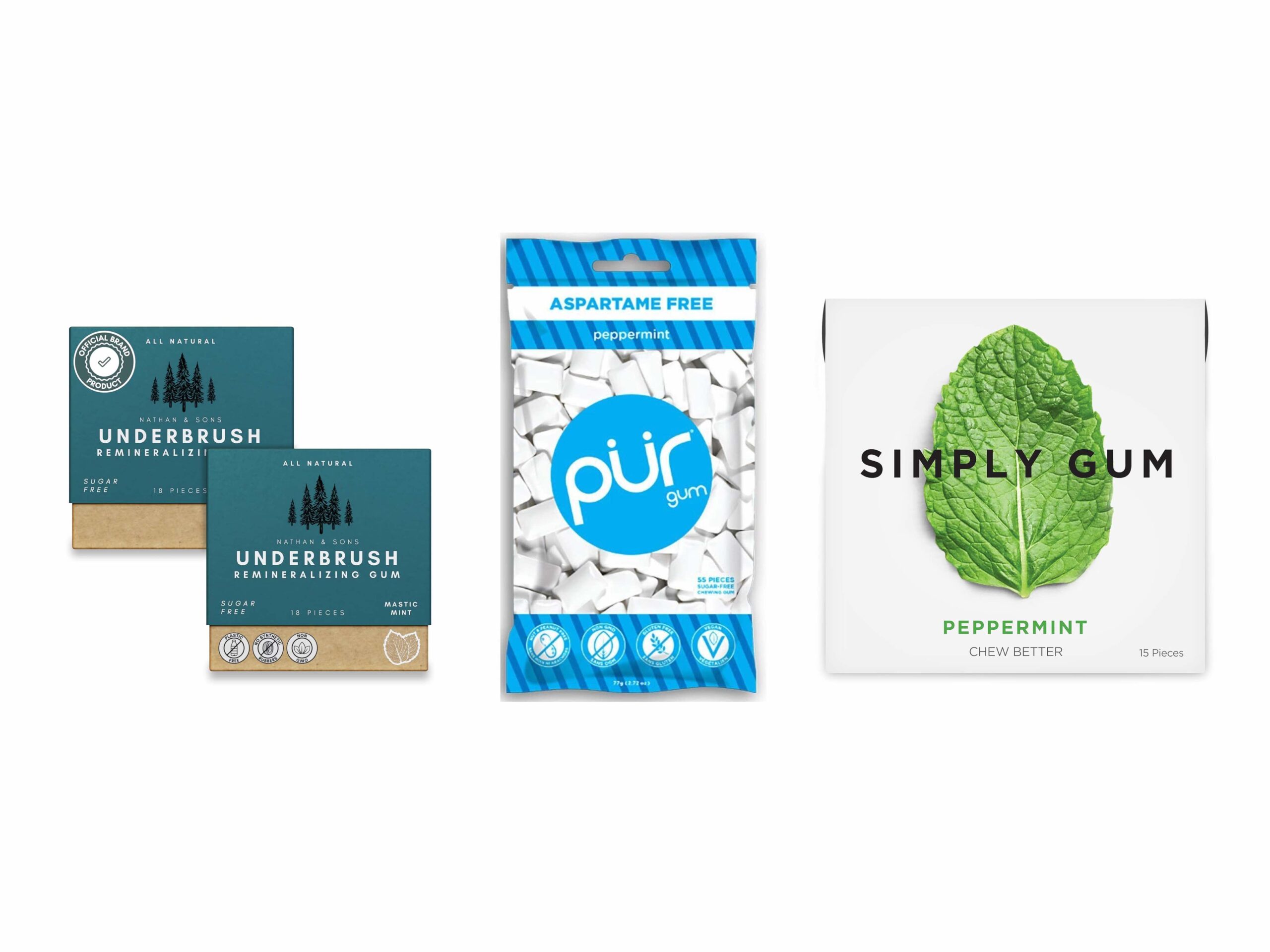 natural gum, natural chewing gum